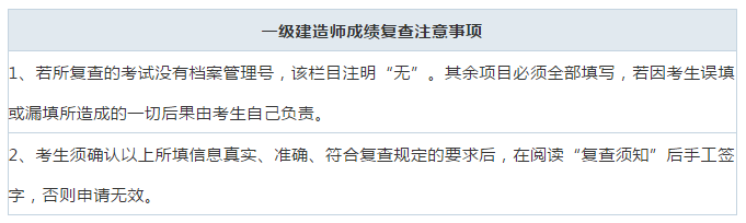 对一建考试分数有异议怎么办，有可能改分吗?